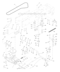Page C Diagram and Parts List for WE12538B  Weed Eater Lawn Tractor